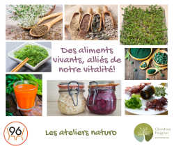 Les ateliers naturo aliments vivants